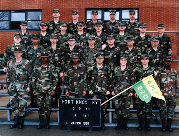 1991, Fort Knox, D-2-13, 4th Platoon