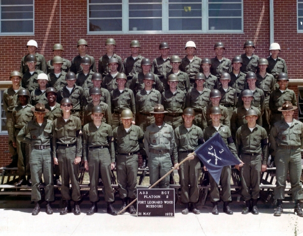 1972,Fort Leonard Wood,A-3-3,2nd Platoon