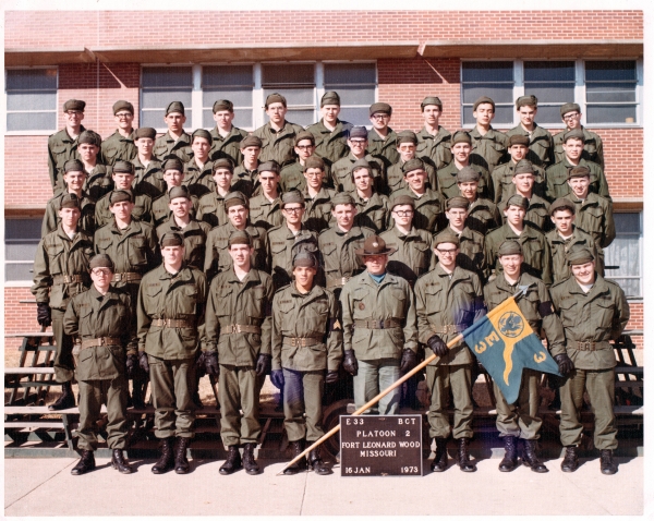 1973, Fort Leonard Wood, E-3-3, 2nd Platoon