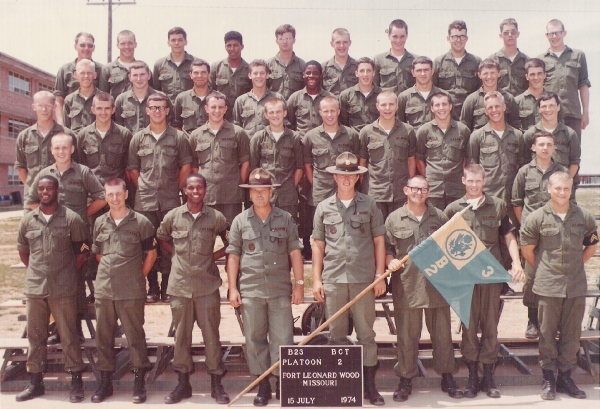 1974,Fort Leonard Wood,B-2-3,2nd Platoon