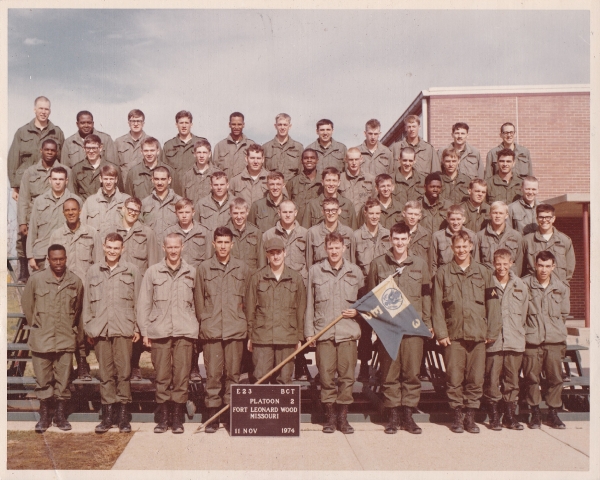 1974,Fort Leonard Wood,E-2-3,2nd Platoon