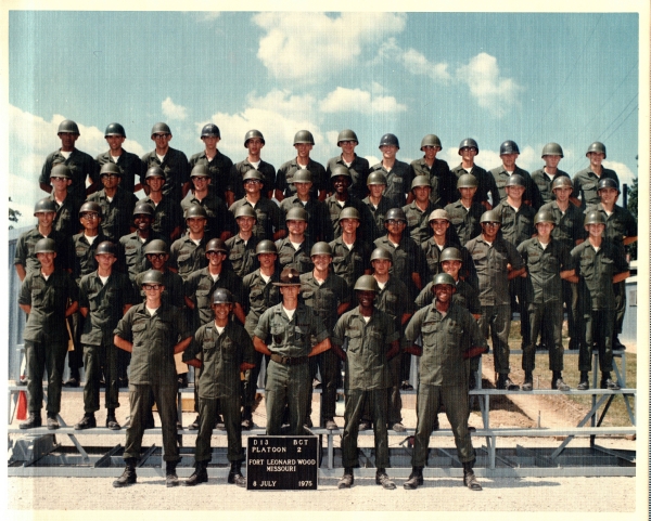 1975,Fort Leonard Wood,D-1-3,2nd platoon