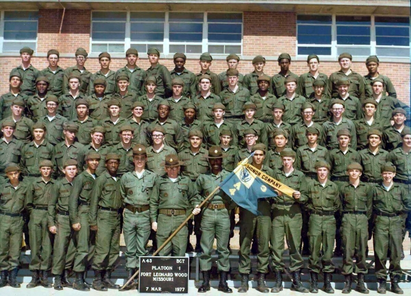 1977,Fort Leonard Wood,A-4-3,1st Platoon
