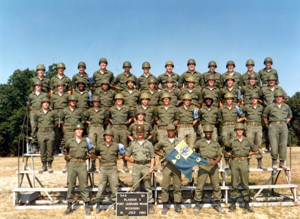 1980,Fort Leonard Wood,D-4-3,5th Platoon