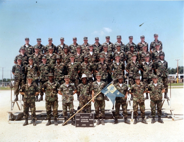 1982, Fort Leonard Wood,  D-2-3, 1st Platoon