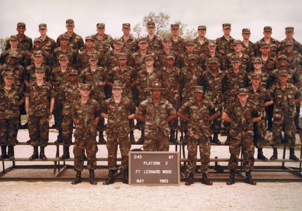 1983,Fort Leonard Wood,D-4-3,3rd Platoon
