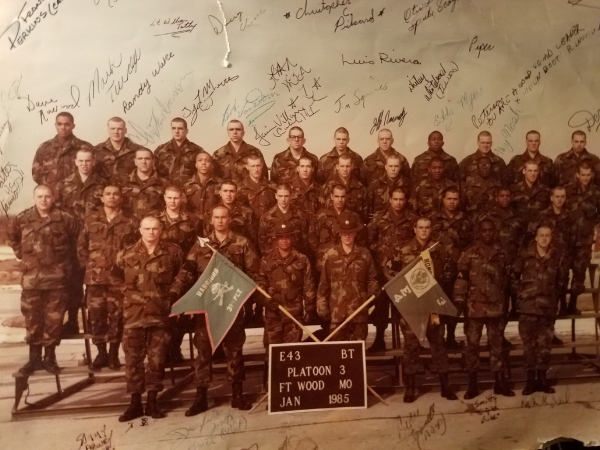 1985,Fort Leonard Wood,E-4-3,3rd Platoon