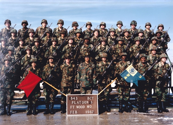 1987,Ft Leonard Wood,B-4-3,3rd Platoon