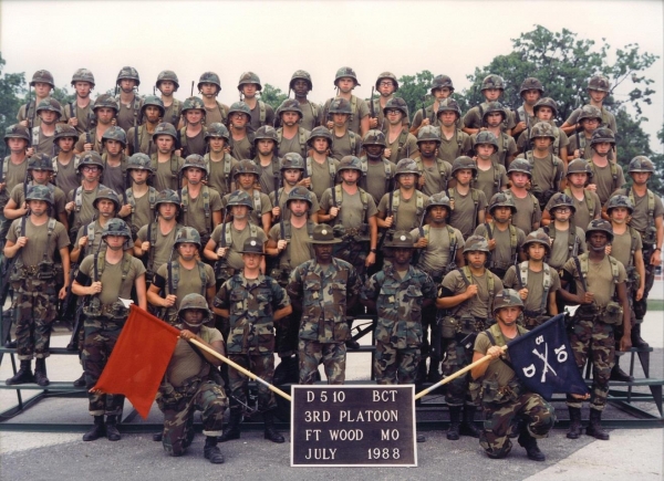 1988,Fort Leonard Wood,D-5-10,3rd Platoon