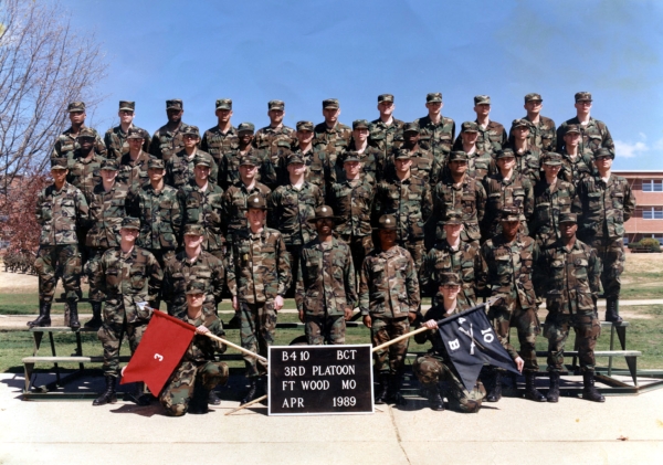 1989, Fort Leonard Wood, B-4-10, 3rd Platoon