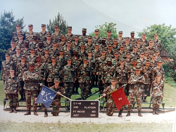 1998, Fort Leonard Wood,  C-1-48, 2nd Platoon