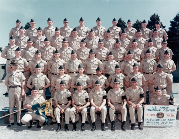 1969, Fort Lewis, C-4-1, 1st Platoon