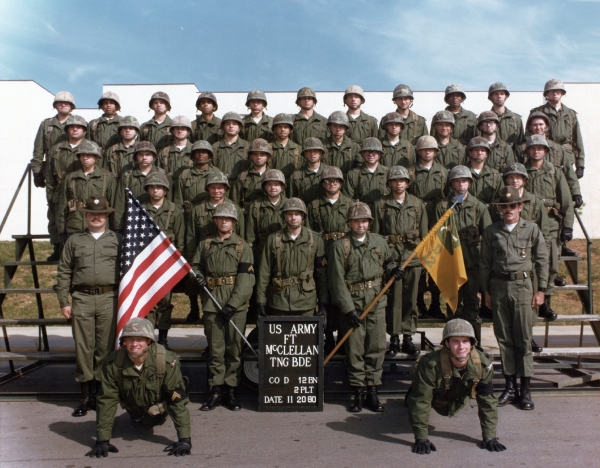1980, Fort McClellan, D-12, 2nd Platoon