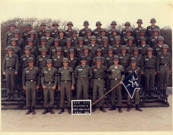 1966,Fort Ord,E-1-2,2nd Platoon, AIT