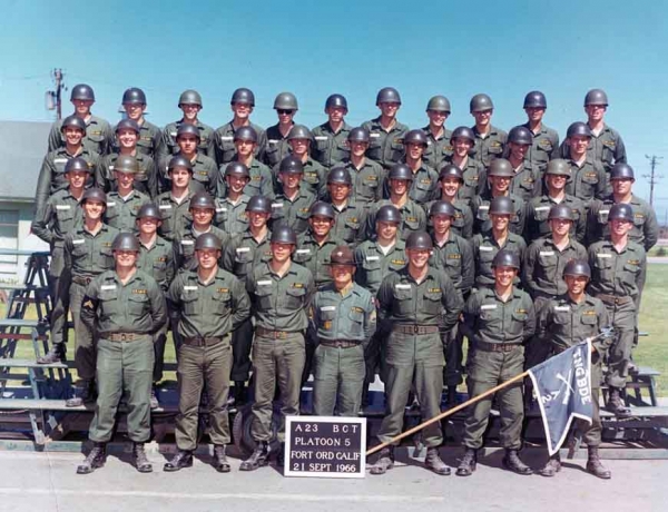 1966,Fort Ord,A-2-3,5th Platoon