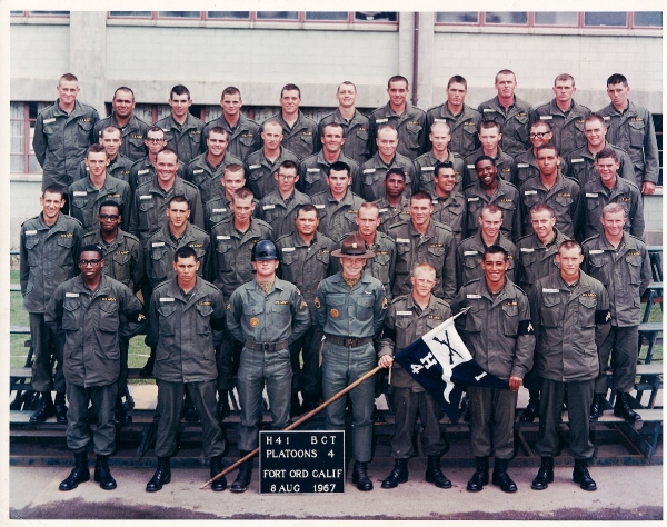 1967,Fort Ord,H-4-1,4th Platoon