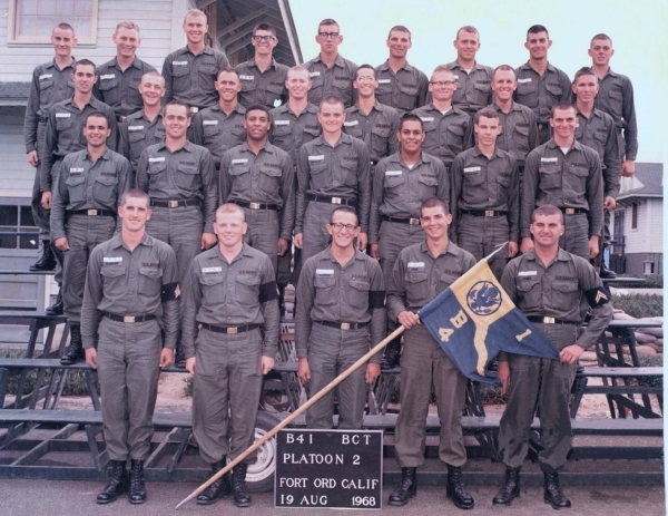 1968,Fort Ord,B-4-1,2nd Platoon