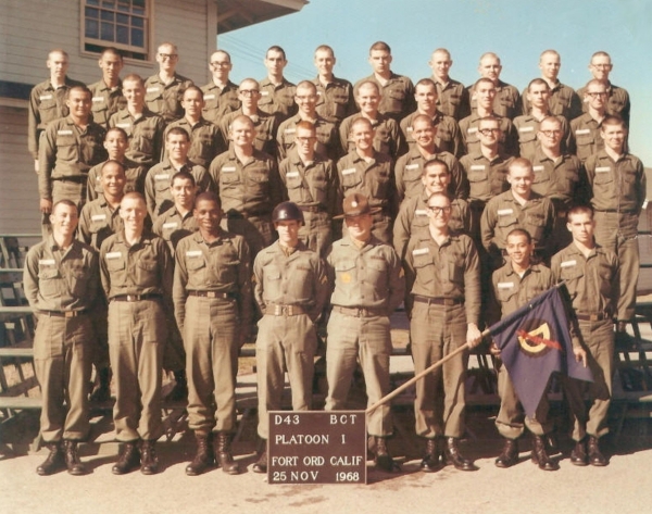 1968,Fort Ord,D-4-3,1st Platoon