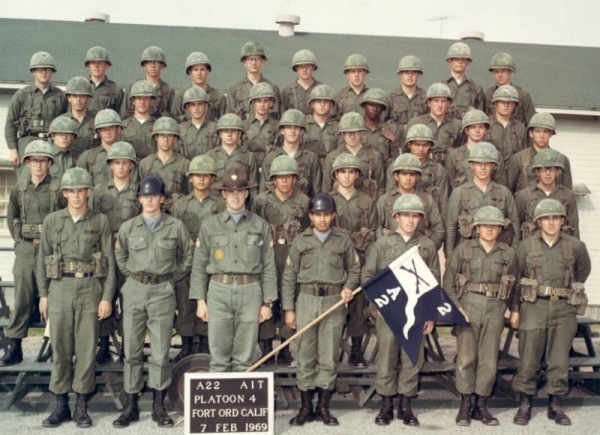 1969,Fort Ord,A-2-2,4th Platoon, AIT