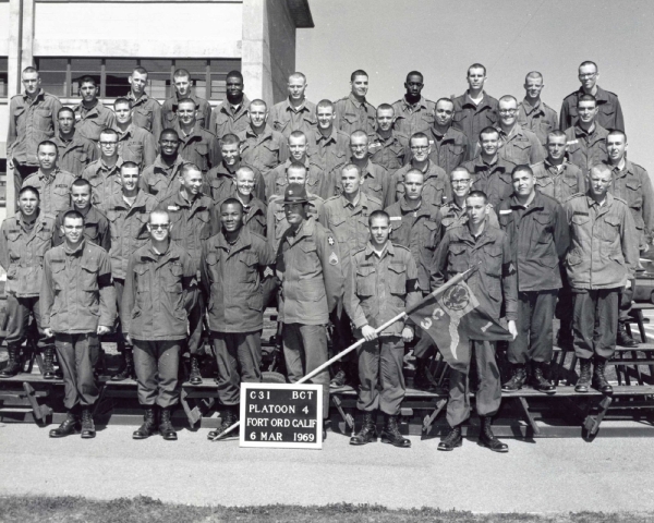 1969, Fort Ord, C-3-1, 4th Patloon