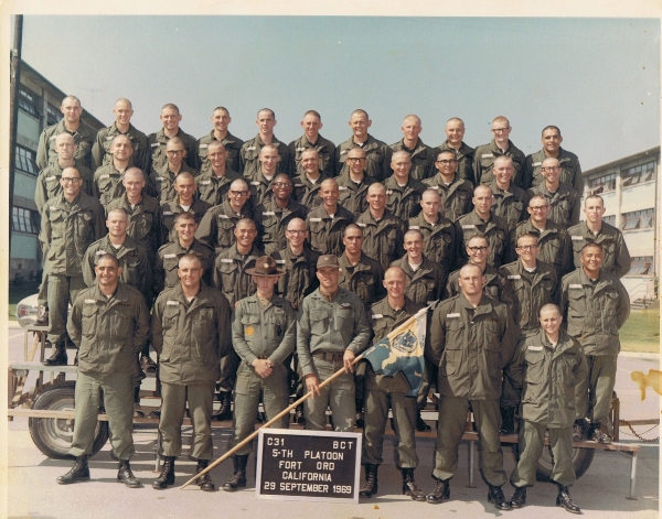 1969,Fort Ord,C-3-1, 5th Platoon, Sept
