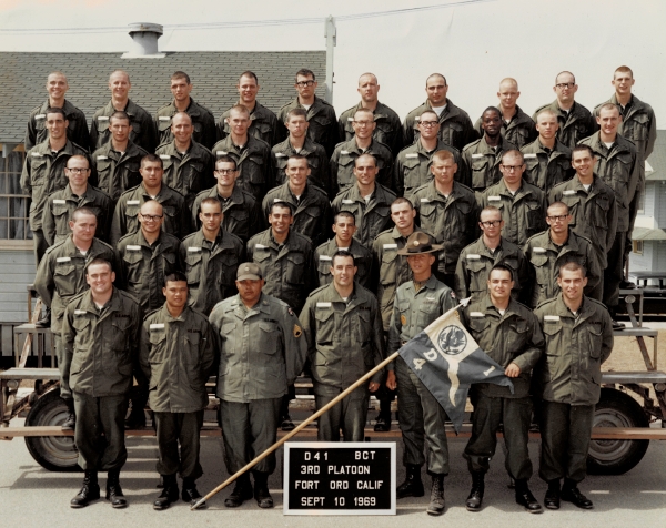 1969, Fort Ord, D-4-1, 3rd Platoon