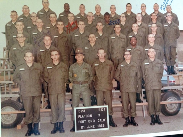 1969,Fort Ord,D-2-3,3rd Platoon,June