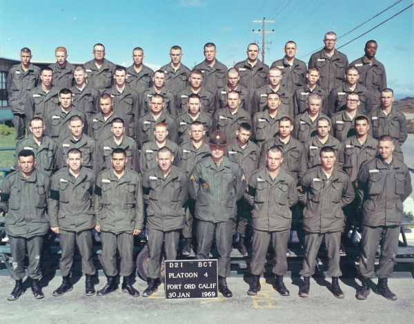 1969,Fort Ord,D,2,1,4th Platoon