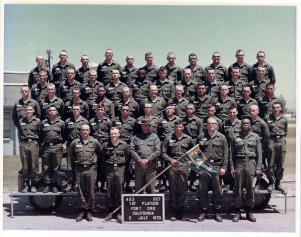 1970, Fort Ord, A-2-3, 1st Platoon