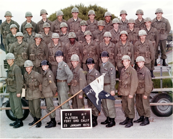 1970, Fort Ord, C-1-2, 2nd Platoon