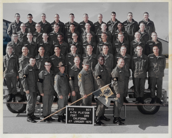 1970,Fort Ord,D-1-3,4th  Platoon