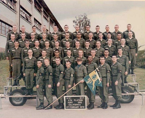 1970,Fort Ord,Hq,3,1,4th Platoon