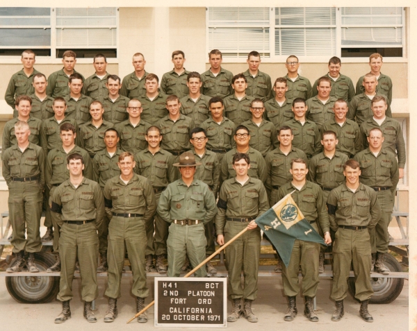 1971,Fort Ord,H-4-1,2nd Platoon