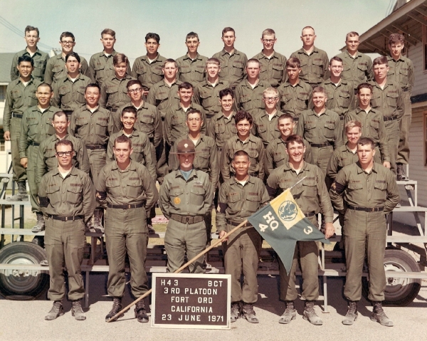 1971,Fort Ord,H,4,3,3rd Platoon