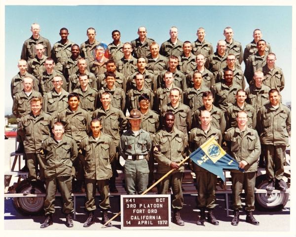 1972,Fort Ord,H-4-1,3rd Platoon