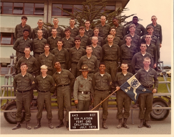 1973,Fort Ord,A-4-3 ,5th Platoon