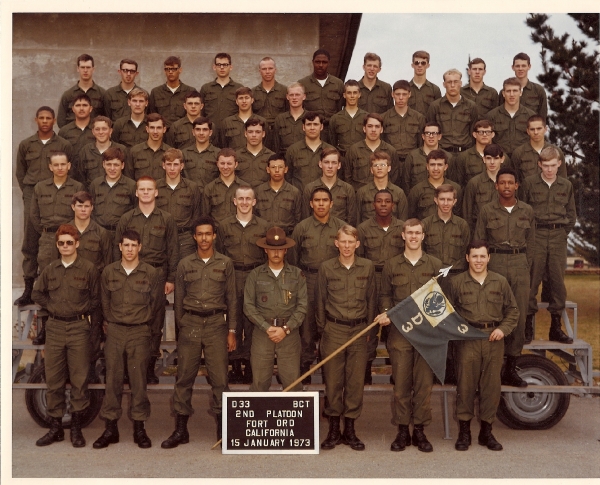 1973,Ft Ord,D-3-3,2nd platoon