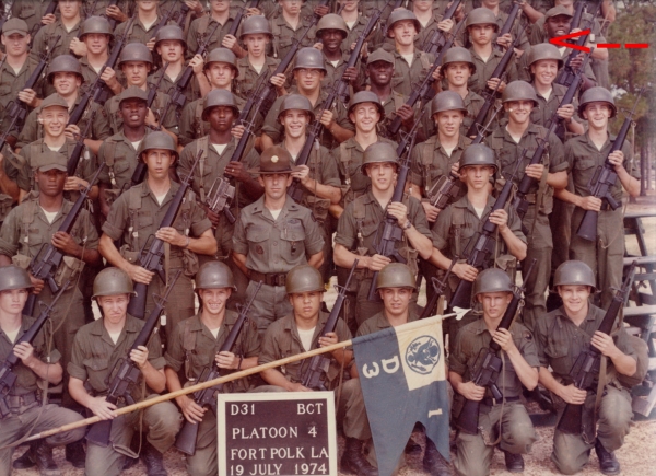1974,Fort Polk,D-3-1,4th Platoon