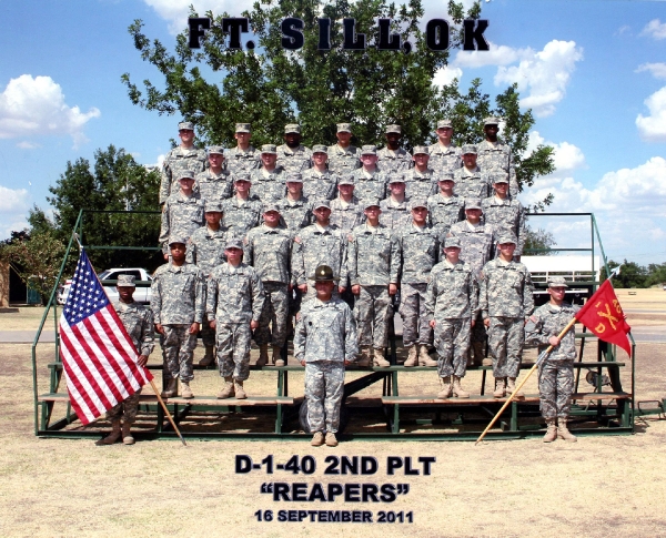 2011, Fort Sill, D-1-40, 2nd Platoon