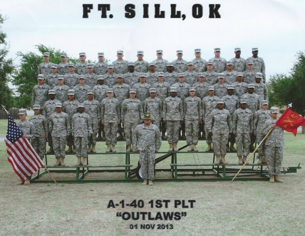 2013,Fort Sill,A-1-40,1st Platoon