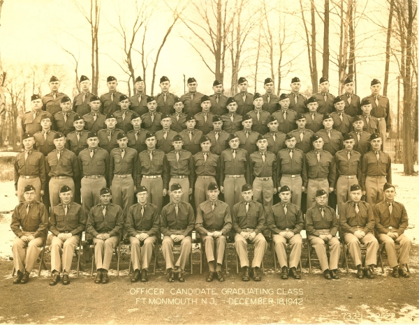 1942,Fort Monmouth,Army Officers Candidate Class