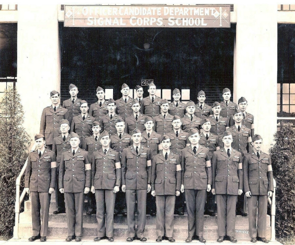 1942,Fort Monmouth,Army Officers Candidate Class 42-02,2nd Section 2