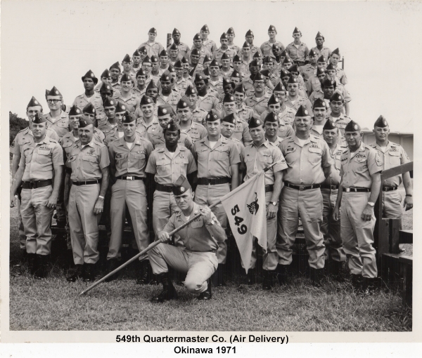 1971, 549th Quartermaster Co (Air Delivery), Sukiran, Okinawa