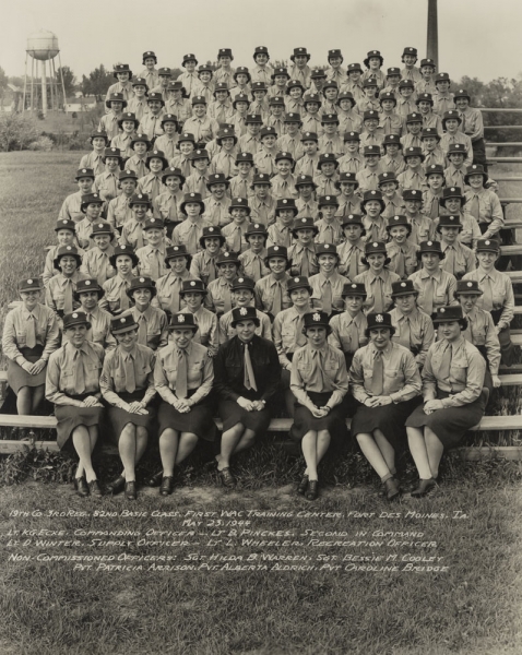 1944, Wac Training Center, Fort Des Moines, Iowa, 19th Company, 3rd Regiment