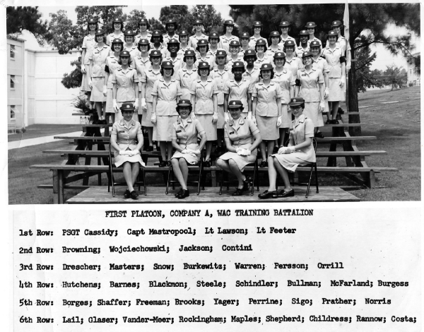 1965,Fort McClellan,Company A,1st Platoon,WAC