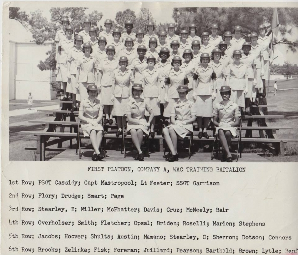 1965,Fort McClellan,WAC Training Battalion,Company A,1st Platoon