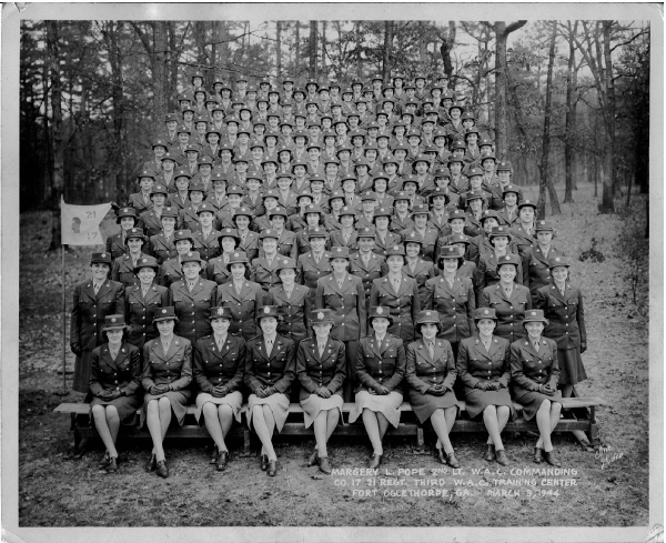 1944,Fort Oglerthorpe,Company 17,21st Regiment,3rd WAC Training Center