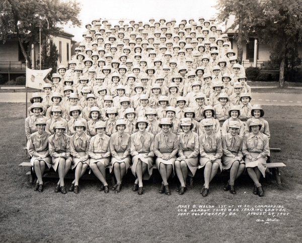 1944,Fort Oglethorpe,Company  8,22nd Regiment,Third WAC Training Center