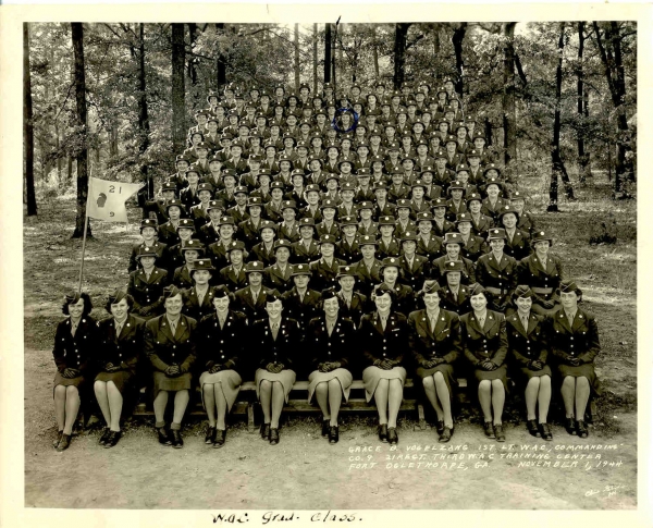 1944,Fort Oglethorpe,Company 9,21st Regiment, Third W.A.C. Training Center