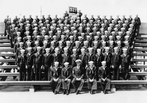 1943, Great Lakes NTC, Company 327